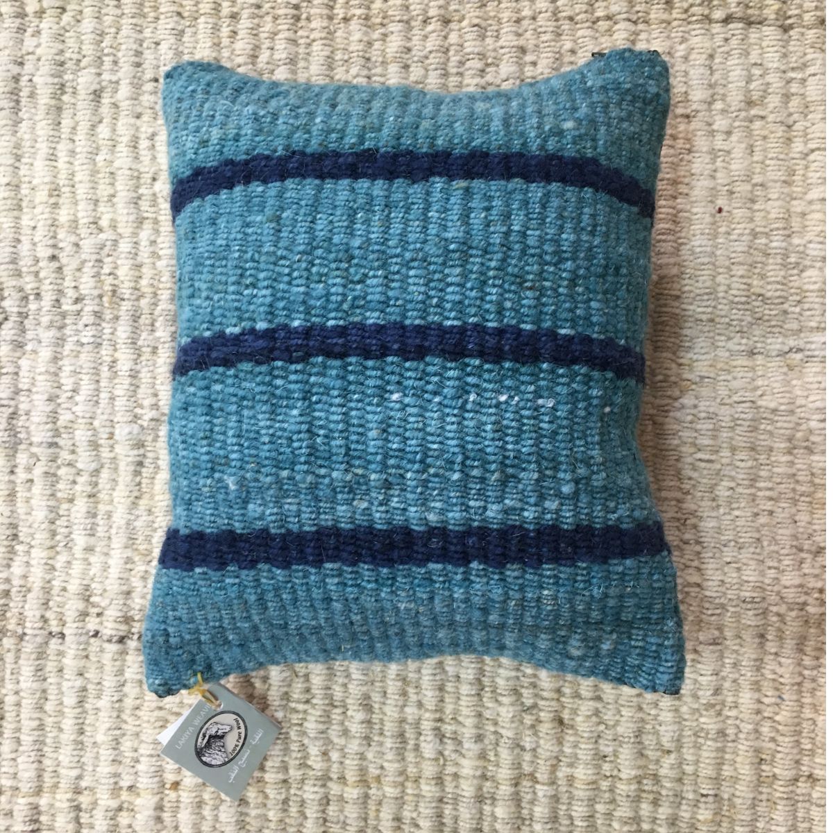 Turquoise pillow